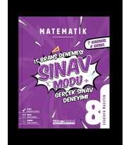 Pruva Akademi 8. Sınıf Sınav Modu Matematik Branş Denemesi
