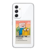 Samsung Galaxy A34 Uyumlu Adventure Time Tasarımlı Şeffaf Telefon Kılıfı