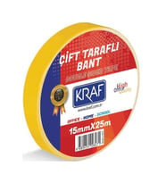 Çift Taraflı Bant 15 Mm X 25 Mt
