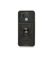 Çınarcık Dev Realme C11 2021 Kılıf Pars Lens Yüzüklü Silikon - Yeşil