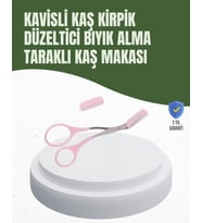 Hassas Kesim İçin Kavisli Yüz Bakım Makası