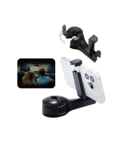 Space24 SPK08 2 in 1 Araç İçi Telefon Tutucu ve Askılık Siyah