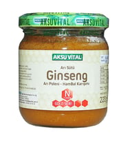 Aksuvital Arı Sütü Ginseng Polen Bal Karışımı 220 Gr