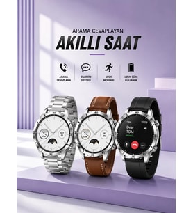 Northcity Akıllı Saat Sesli Görüşme ve GPS Bildirimli Kordonlu Model