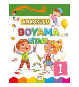 Anaokulu Boyama Kitabı - 1