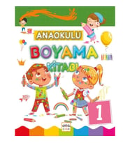 Anaokulu Boyama Kitabı - 1