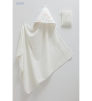 Caramell %100 Pamuk Bebek Havlusu 77x90 Pudra CRML.BSU2488.PDRA