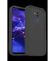 Mate 20 Lite Kılıf Viera Silikon - Siyah