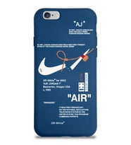 Apple iPhone 6 S Uyumlu Lansman Kılıf Sneakers Tasarımlı Altı Kapalı İçi Kadife Kaplı Silikon Kapak (Şeffaf)