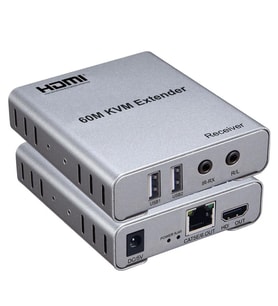 Fully H-608L 4K UHD 60 Metre KVM Switch HDMI Extender CAT5-6 (Uzatıcı)