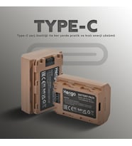 NP-FZ100-C 2280mAh Type-C Şarjlı Batarya (NP-FZ100 Uyumlu)