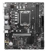 MSI PRO H610M-E DDR4 M2 PCIe NVME HDMI PCIe 16X v4.0 1700p mATX