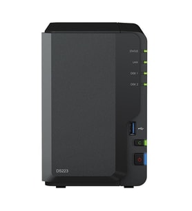 Synology DS223 (2x3.5''/2.5'') Tower NAS