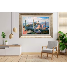 Gümüş Çerçeveli dekoratif Tablo as832