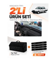 e-biz TOFAŞ ŞAHİN DOĞAN KARTAL ALÇAK GÖĞÜS (1981-2002) Torpido + Tay Tüyü Çanta - Siyah - TF001