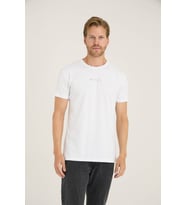 Büyük Beden Erkek O.Yaka T-Shirt T-511B (Beyaz)