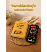 Dikiş Nakış Kitabı, Başlangıca Uygun, Videolu Kılavuz, Hobi Kiti, İğne İplik Seti
