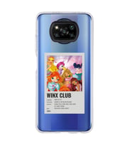 Poco X3 Pro / X3 NFC Uyumlu Winx Club Poster Tasarımlı Şeffaf Telefon Kılıfı