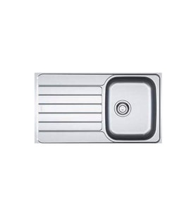 FRANKE SPARK SKX 611 Sol Damlalıklı Paslanmaz Çelik Eviye (Gri)