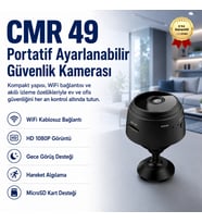 CMR49 Portatif Küçük Ayarlanabilir Güvenlik Kamerası