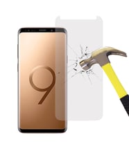 Samsung Galaxy S9 Plus Tam Kaplayan Kavisli Cam Ekran Koruyucu (Şeffaf)