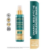 Bioxcin Keratin & Argan Onarıcı Sıvı Saç Bakım Kremi 150 Ml Yıpranmış Ve Hasar Görmüş Saçlar