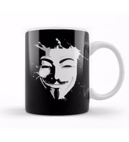 V For Vendetta Expectus Kupa Bardak Porselen