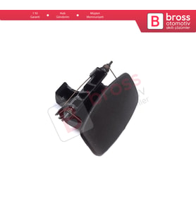 Renault Clio MK2 Faz 2 2001-2003 Symbol Thalia 2008-2012 için Torpido Kapak Açma Mandalı Yaylı Siyah