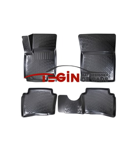 Kia Venga 3D Havuzlu Paspas 2017 Siyah