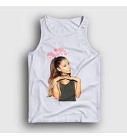 Presmono Unisex Beyaz Hearts Ariana Grande Atlet 152383tt