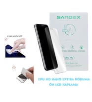 Samsung Galaxy Z FOLD 6 ÖN Uyumlu NANO Ekran Koruyucu Esnek ULTRA İnce - SANDEX - EPU HD