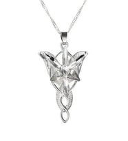 JWL Arwen Evenstar Akşam Yıldızı Kolye Yüzüklerin Efendisi Kolye Kolye Kutusunda Gümüş Kaplama Kadın