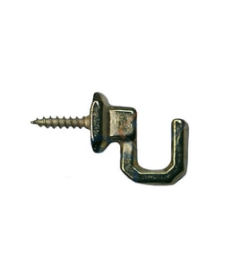 Vidalı Kanca, Askı Küçük - 15x18mm, Sarı - 100 Adet