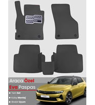 OPEL ASTRA L BENZİNLİ (2022-2025) Uyumlu EVA Paspas Tam Set–Araca Özel,Kolay Montaj
