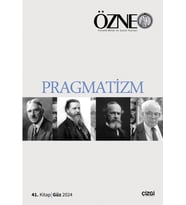 Özne 41.Kitap Güz 2024 - Pragmatizm (STD)