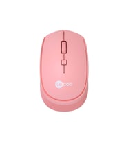 Lecoo WS202 Kablosuz Mouse Pembe