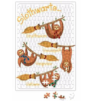 Harry Pawter Cute Sloth Slothwarts Puzzle 240 Parça Yapboz