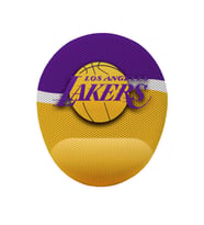 Lakers Logo Bilek Destekli Kaymaz Buruşmaz Kırılmaz Mouse Pad (Çok Renkli)