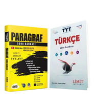 Limit TYT Türkçe ve ENS TYT AYT Paragraf Soru Bankası Seti 2 Kitap