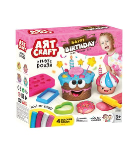 03683 Art Craft Doğum Günü Hamur Set 200 Gr