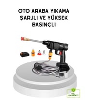 Taşınabilir Akülü Araba Yıkama Makinesi 1.7 Mpa Basınçlı Ve Ergonomik Tasarımlı