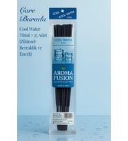 Aroma Fusion Cool Water Tütsü - Premium Tütsü × 15 Adet (Zihinsel Berraklık ve Enerji)