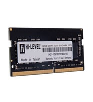 HI-LEVEL 32GB DDR4 3200MHZ NOTEBOOK RAM VALUE HLV-SOPC25600D4/32G