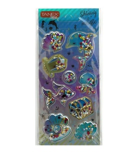 TANEX KIDS TNX-26065 DEKORATİF ETİKETLER - SHINING MAGIC PUFFY STICKER