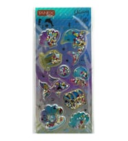 TANEX KIDS TNX-26065 DEKORATİF ETİKETLER - SHINING MAGIC PUFFY STICKER
