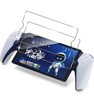 Sony PS5 PlayStation Portal/PS Portal için kırılmaz cam, 【2 adet】 9H sertlikte çizilmeye karşı dayanıklı kırılmaz cam folyo, kabarcıksız parmak izi bırakmaz HD ekran koruyucu