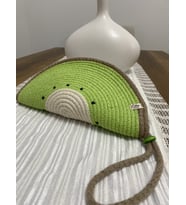 JÜT İP HASIR EL YAPIMI CÜZDAN (Mini El Çantası)