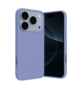 iPhone 17 Pro Max Nano İçi Kadife Silikon - Lila