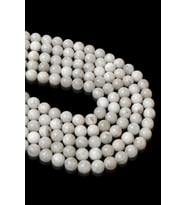 8 MM Ay Taşı Dizi (Beyaz)