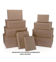 GIPTA YOUR CRAFT DİKDÖRTGEN HEDİYE KUTUSU BX0900 B 140x200x80 mm